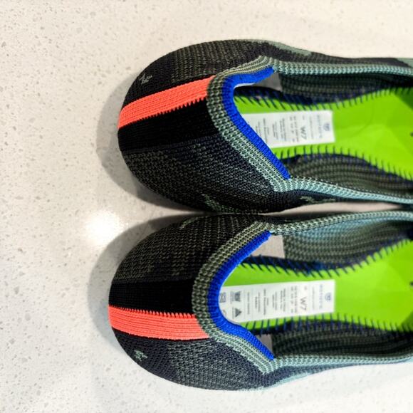 Rothy’s The Point Olive Camo Flats Size 7 - Picture 4 of 6